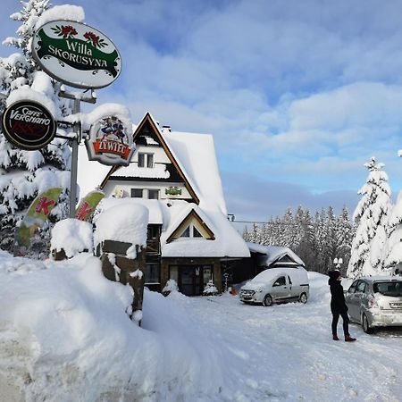 Willa Skorusyna Bed & Breakfast Gliczarow Bagian luar foto